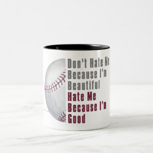 Im Bevacker Im Bra Baseball Två-Tonad Mugg