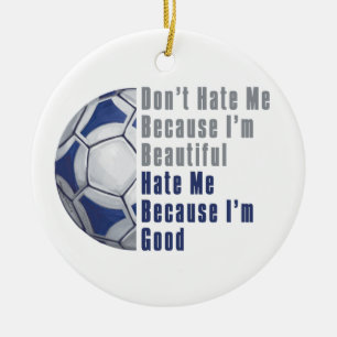 Im Bevackra Im Bra Futbal Julgransprydnad Keramik
