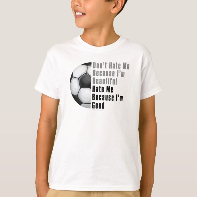 Im Bevackra Im Bra Soccer Ball T-shirt (Framsida)