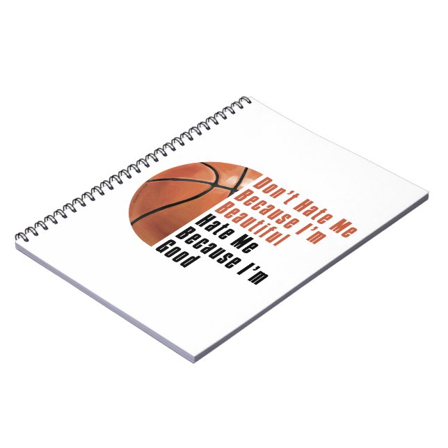 Im Bra Basketball Anteckningsbok (Vänstra Sidan)
