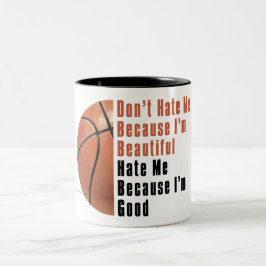 Im Bra Basketball Två-Tonad Mugg