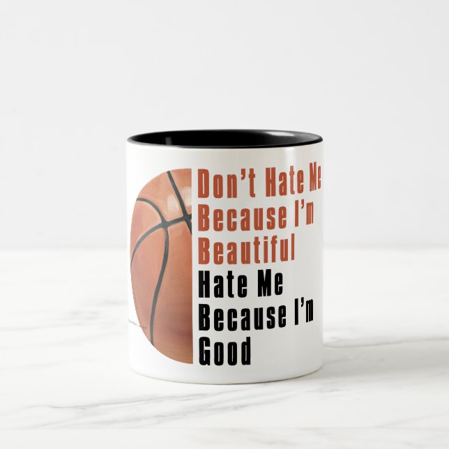 Im Bra Basketball Två-Tonad Mugg (Center)