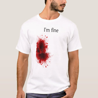 Im Bra Bloody Wound Halloween Gross Costume T Shirt
