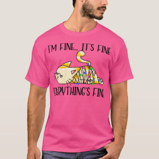 Im Bra sin Bra överallt Bra Cute Kattunge FUNNY T Shirt