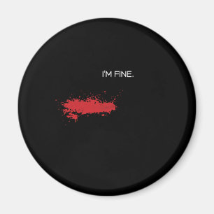 Im Bra Skojjar Prankster Luraser Blood Injury Gift Magnet