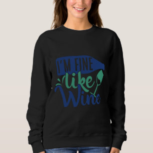 Im Bra som Vin T Shirt