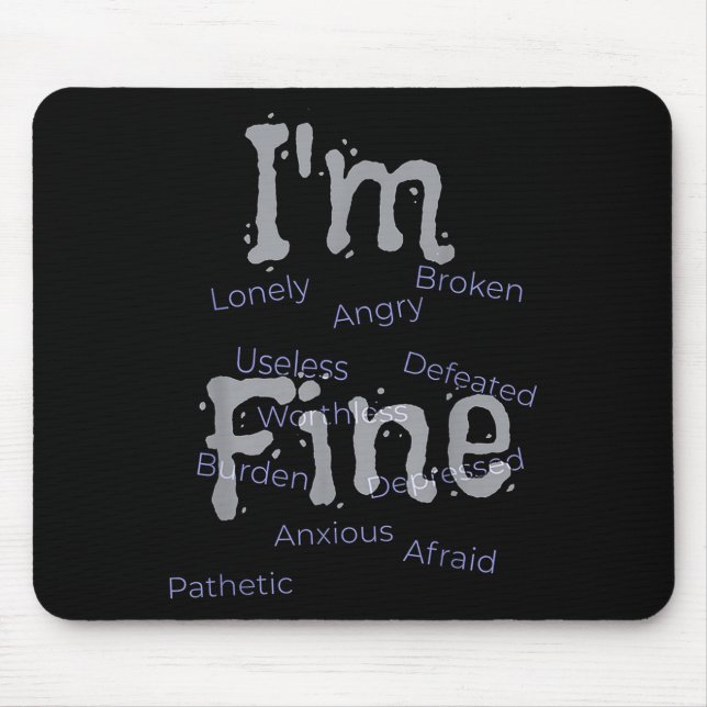 Im Bra Suicide Prevention Awareness Musmatta (Framsidan)