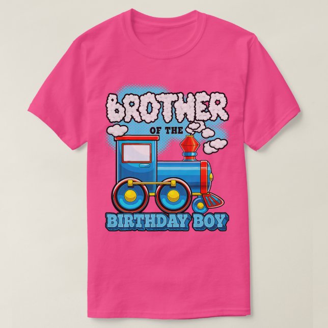 Im Brother of the Birthday Boy rain Födelsedagsfes T Shirt (Design framsida)