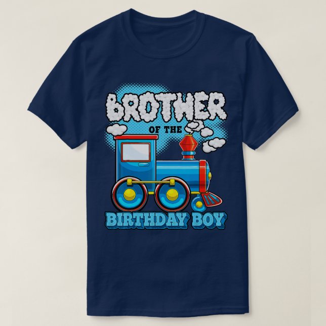 Im Brother of the Birthday Boy rain Födelsedagsfes T Shirt (Design framsida)