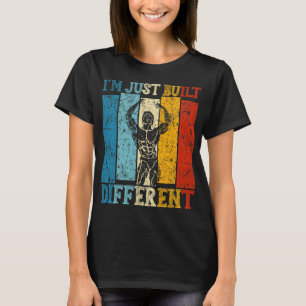 Im Byggde just en annan Fitness Bodybuilding Gym T Shirt