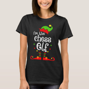 im Chess Elf julafton familjvän christmas-gåva T Shirt
