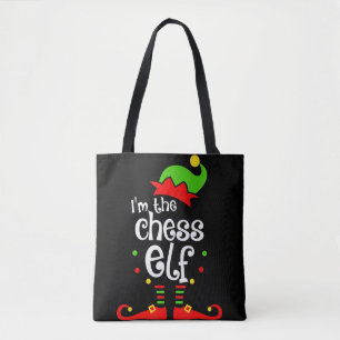 im Chess Elf julafton familjvän christmas-gåva Tygkasse