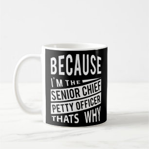Im Chief Petty Officer SCPO undrar varför N Kaffemugg