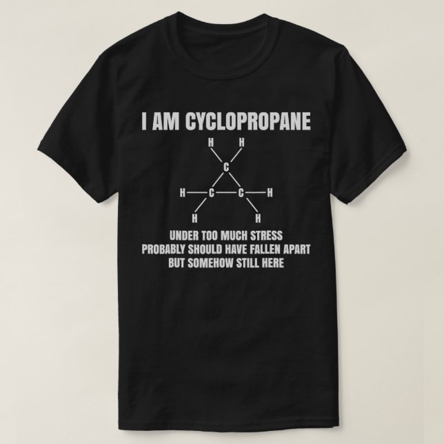 Im Cyklopropan under för mycket Stressa Organic Ch T Shirt (Design framsida)