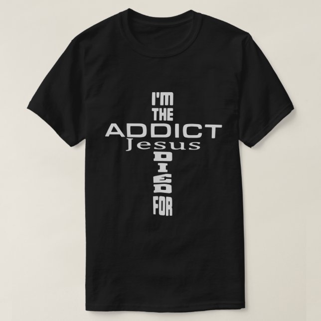 Im den åtalade Jesus dog för Jesus Christian T Shirt (Design framsida)