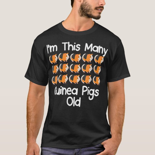 Im Den här många mariska grisarna, 15 år gammal T Shirt (Framsida)
