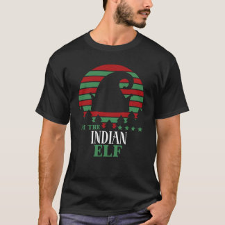 Im Den indiska Elf Matching jul Classic T-Shi T Shirt