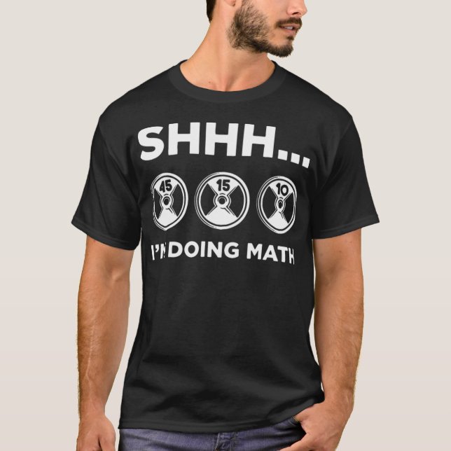 Im Doing Math-hästar cowboy T Shirt (Framsida)