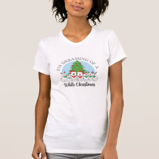 I'm dreaming of a white Christmas featuring Aslan T Shirt