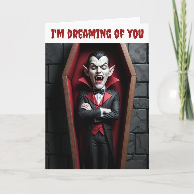 I'm dreaming of you. kort (Framsida)