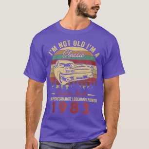 Im ej gammal Im A Classic född 1983, 40th Birthday T Shirt