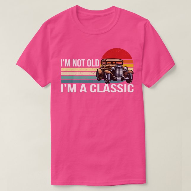 Im ej gammal Im A Classic T Shirt (Design framsida)