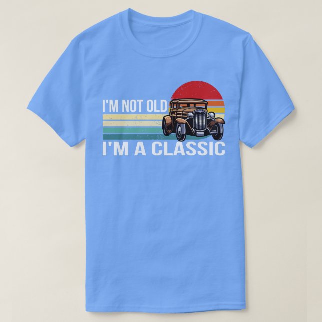 Im ej gammal Im A Classic T Shirt (Design framsida)