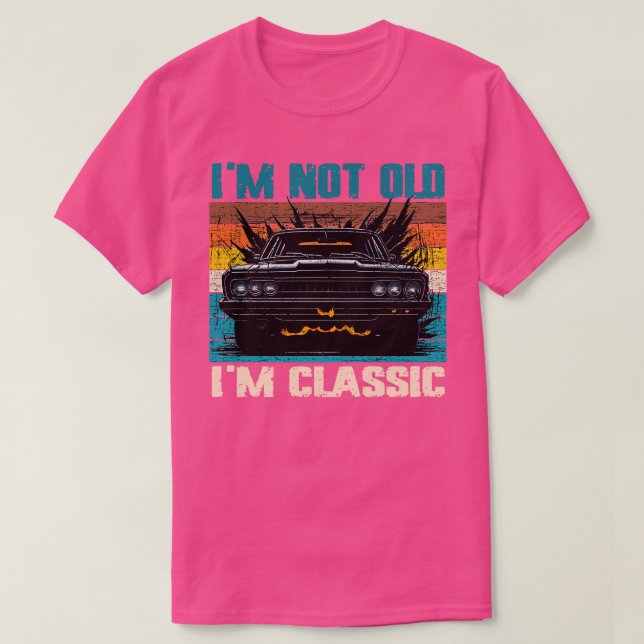 Im ej gammal Im Classic (20) T Shirt (Design framsida)