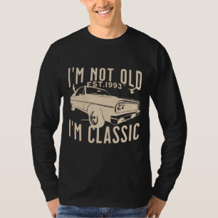 Im ej gammal Im Classic EST 1993 vintage manar sva T Shirt