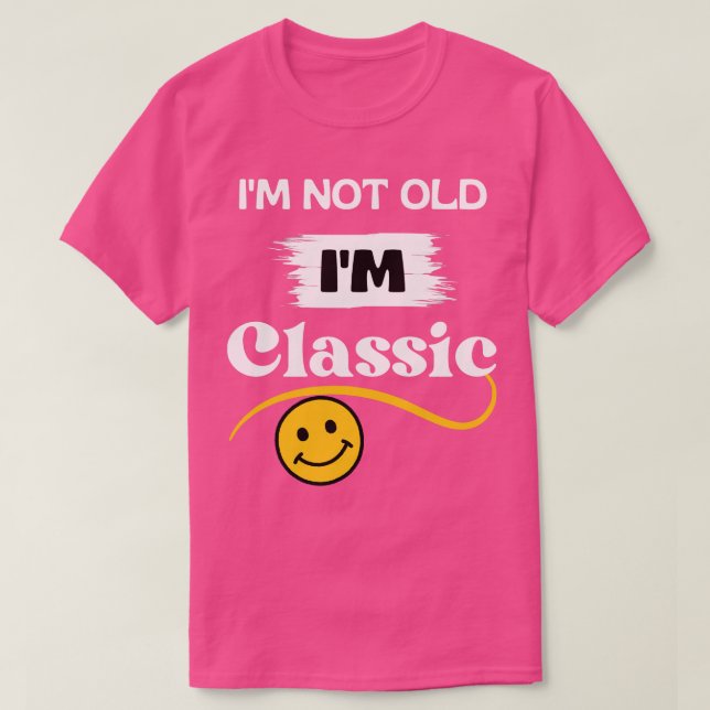 Im ej gammalt Im Classic 3 T Shirt (Design framsida)