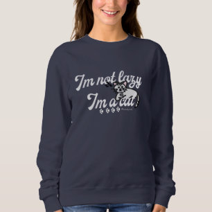 Im ej Lazy Im A Katt T Shirt
