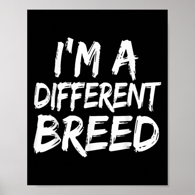 Im en annan ras _ Epic Motiveringsarbete Poster (Framsidan)