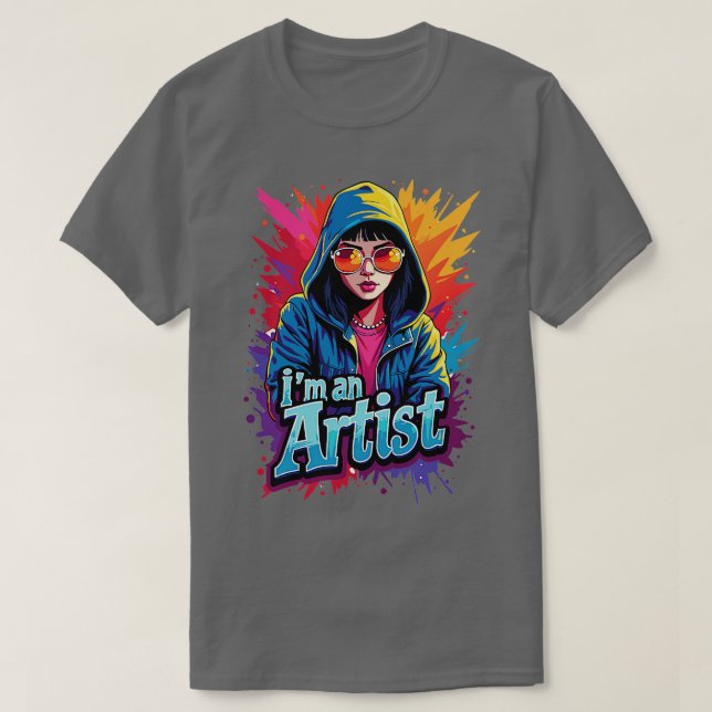 im en artist t shirt (Design framsida)