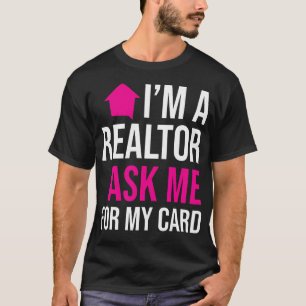 IM en återförsäljare frågar mig om mitt kort Egend T Shirt