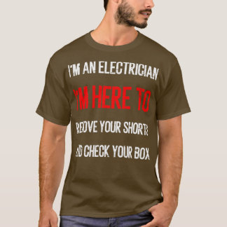Im en elektrisk elektrisk elektrisk elektrisk mask t shirt