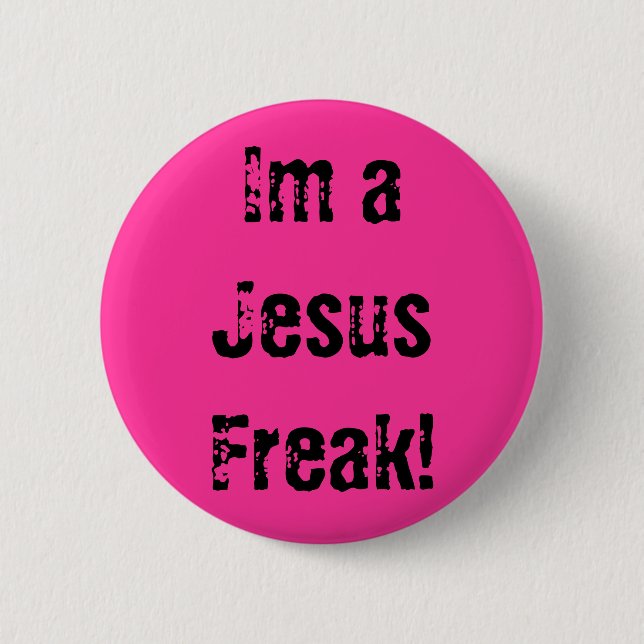 Im en Jesus freak! Knapp (Framsida)