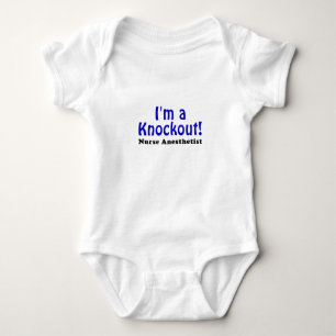 Im en knockout- sjuksköterskanarkosläkare t-shirt