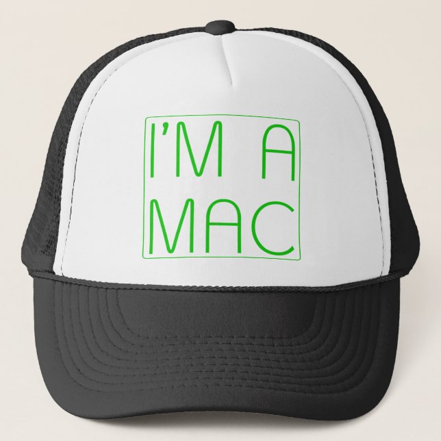 im en mac truckerkeps (Framsida)