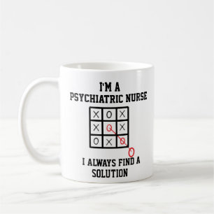 Im en psykiatrisk sjuksköterska som jag alltid hit kaffemugg