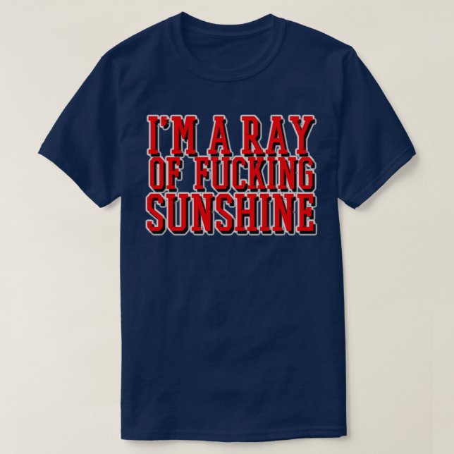 Im en stråle solsken t shirt (Design framsida)