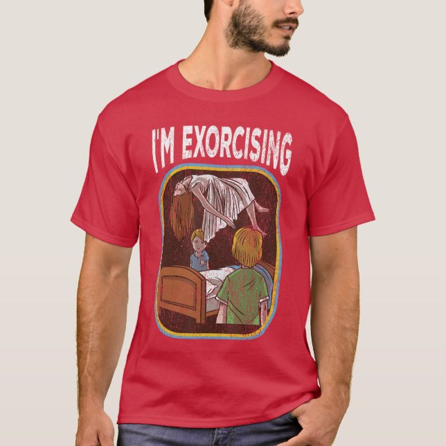 Im Eorcising Funny Eercise boy T Shirt (Framsida)