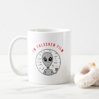 Im falschen Film UFO  Kaffemugg