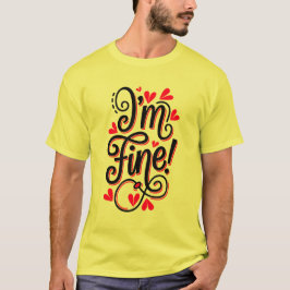 Im fine t shirt