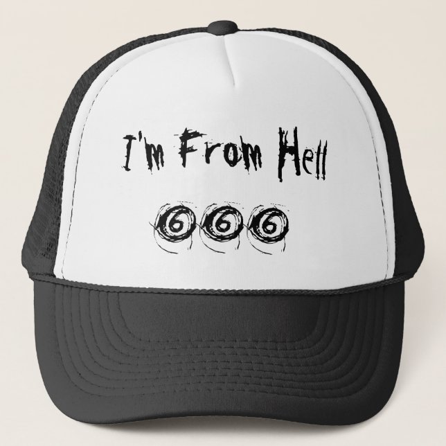 I'm From Hell 666 Keps (Framsida)