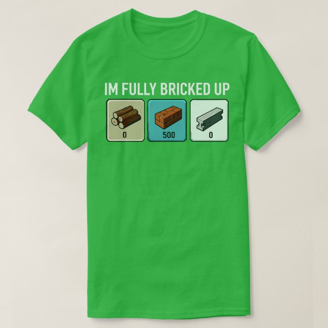 Im fullständigt Brickad 1 T Shirt (Design framsida)