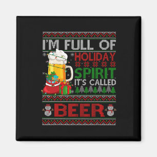 Im Fullt of Helgdag Spirit kallad Beer Ugly Christ Magnet