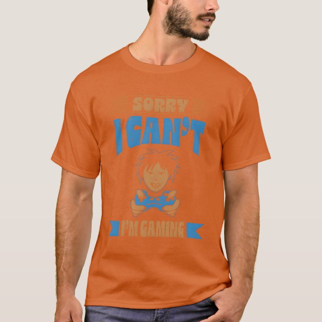 Im Gaming Video Games Funny Gamer for Boyseen gift T Shirt (Framsida)