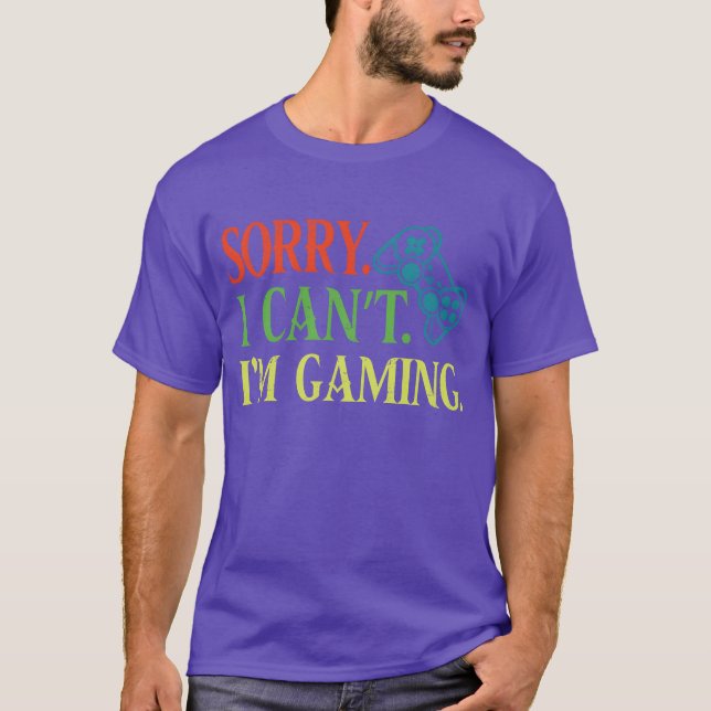 Im Gaming Video Games Funny Gamer Gifts for Boys b T Shirt (Framsida)