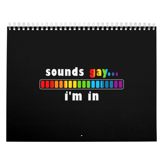 I'm Gay Kalender (Omslag)