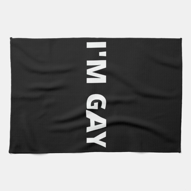 I'm Gay Kökshandduk (Horisontell)